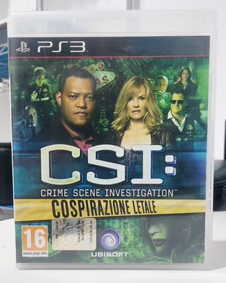 CSI: Cospirazione Letale (PS3) ITALIANO