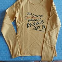 Maglia in cotone maniche lunghe