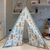 Tenda gioco teepee bambini in cotone – Mestre