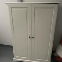 Mobile Ikea Bianco con due sportelli e mensole