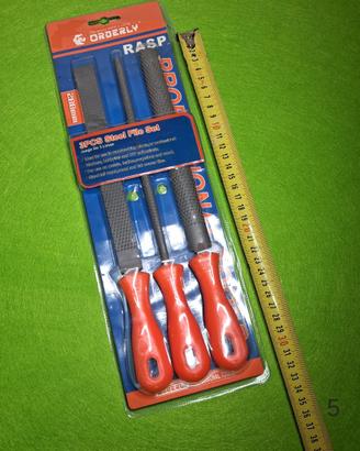 Set lime per legno da 3 pz