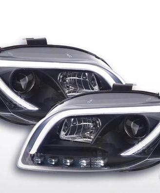 Coppia fanali neri per AUDI A4 8E (B7) 2005>2008/A