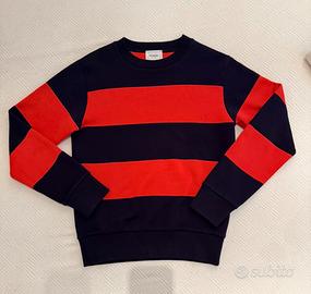 Maglione girocollo a righe Dondup