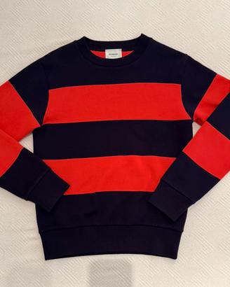 Maglione girocollo a righe Dondup