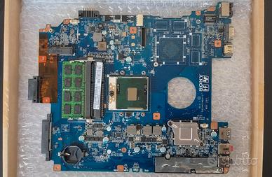 SCHEDA MADRE  SONY VAIO + CPU + RAM