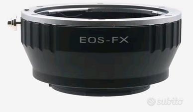 adattatore Canon ef Fuji x