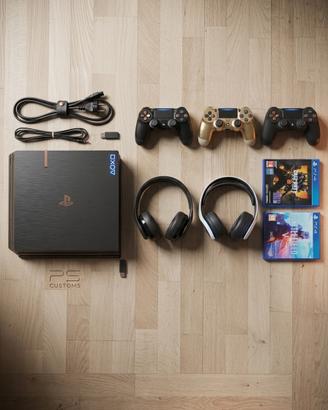 PlayStation 4 Pro 1TB - Set Completo: 3 Controller