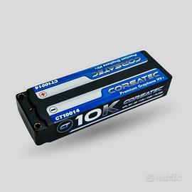 2 x batteria lipo corsatec 10k 10000 2s