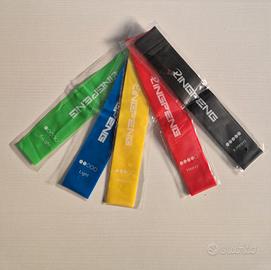 SET 5 ELASTICI FITNESS RESISTENZA XINGPENG NUOVI 