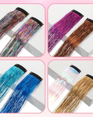 Extension per capelli con clip da 50 cm