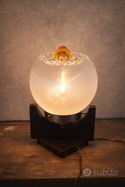 👉 Lampada Targetti anni 70 vetro opalino vintage