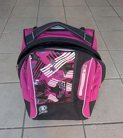 Zaino trolley Invicta rosa e nero – scuola Invicta