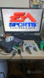 Nintendo 64 con 2 pad  Fifa 64