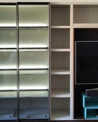 Parete TV Poliform WallSystem EgoDay L413xH193xP45