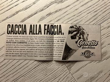 Cornetto algida Vecchia pubblicità anni 90