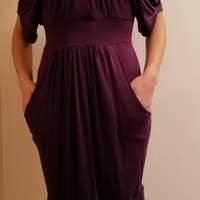 Abito invernale Zara in maglina, colore viola