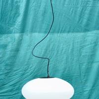 modernariato stilnovo lampadario ufo vintage