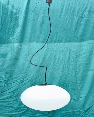 modernariato stilnovo lampadario ufo vintage