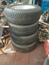 cerchi di ferro gommati nuovi  Isuzu d max n60 