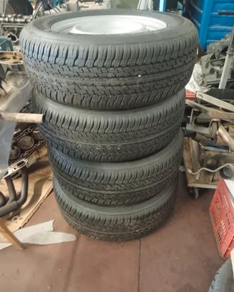 cerchi di ferro gommati nuovi  Isuzu d max n60 