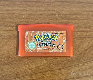 Pokemon Rosso Fuoco ORIGINALE GBA Gameboy