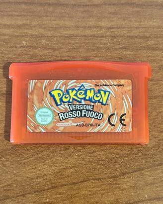 Pokemon Rosso Fuoco ORIGINALE GBA Gameboy