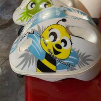 Due Caschi Bici  MV-TEK per bambini