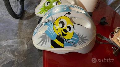 Due Caschi Bici  MV-TEK per bambini