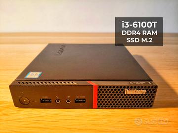 Lenovo M700 i3 8GB SSD 128GB Mini PC Windows11 Pro