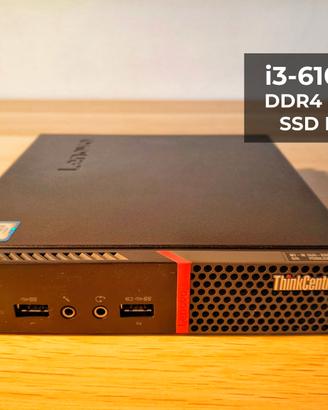 Lenovo M700 i3 8GB SSD 128GB Mini PC Windows11 Pro