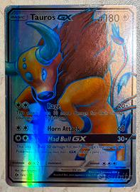Carta da collezione Pokemon Tauros GX 144/149