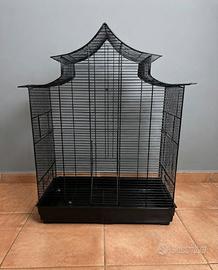 Grande Gabbia per Uccelli Design Casetta