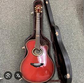 chitarra elettroacustica yamaha apx 1996 anniversa