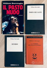 Lotto di quattro libri di William Burroughs nuovi