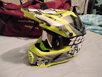casco da cross tg XL  nuovo  ls2