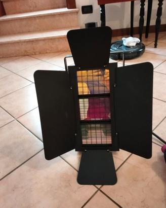 Coppia Luci Proel dmx da palco