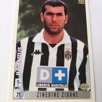 Card (double)MUNDICROMO 2000 ZIDANE FONSECA JUVE
