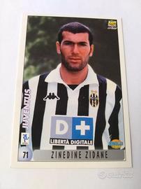 Card (double)MUNDICROMO 2000 ZIDANE FONSECA JUVE