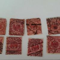 Francobolli DEUTSCHES REICH EMISSIONE 1/1/1900 19