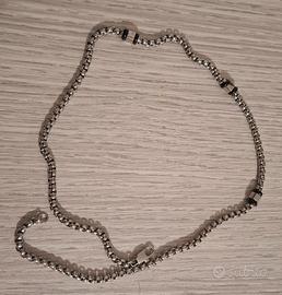 collana uomo in acciaio