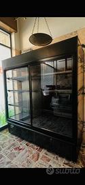 Espositore murale vetrina refrigerata