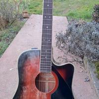 Chitarra acustica amplificata YAMAHA DW-4S VS