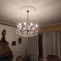 Lampadario in cristallo di Boemia