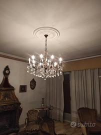 Lampadario in cristallo di Boemia