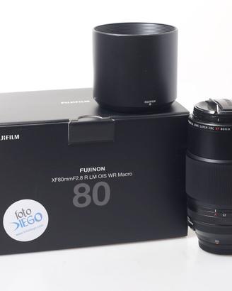 OBIETTIVO FUJI XF 80 MM F/2.8 R LM OIS WR MACRO.