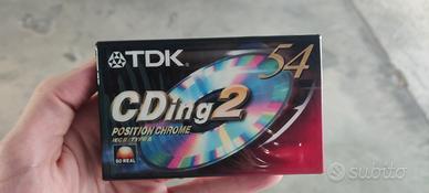 Musicassetta Vergine TDK 54 Minuti – NUOVA!!