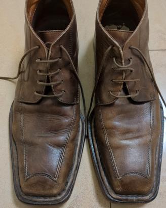 scarpe in vera pelle e cuoio