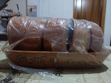 Set ciotole terracotta "pasta al forno"