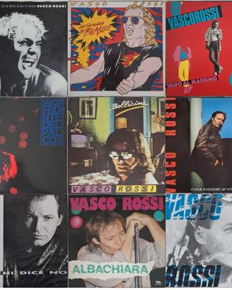 Vinili VASCO ROSSI - originali da Collezione