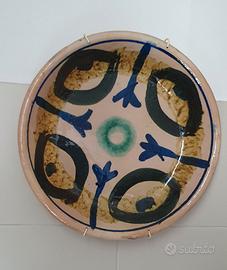 piatto ceramica vintage "F.lli Piscitello"
